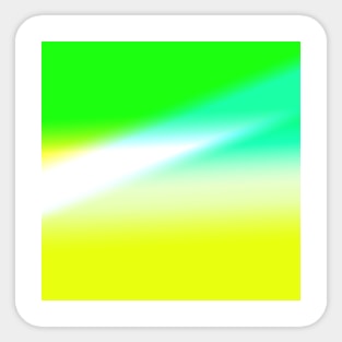 yellow green orange abstract texture Sticker